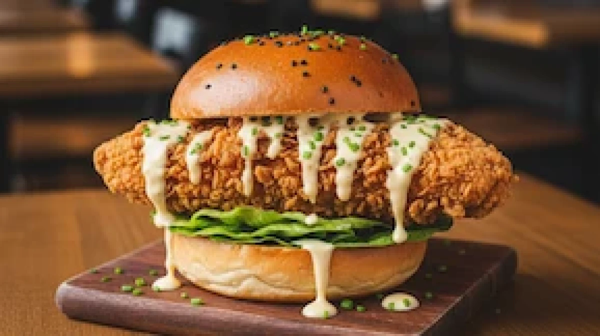 BBQ Chicken Burger