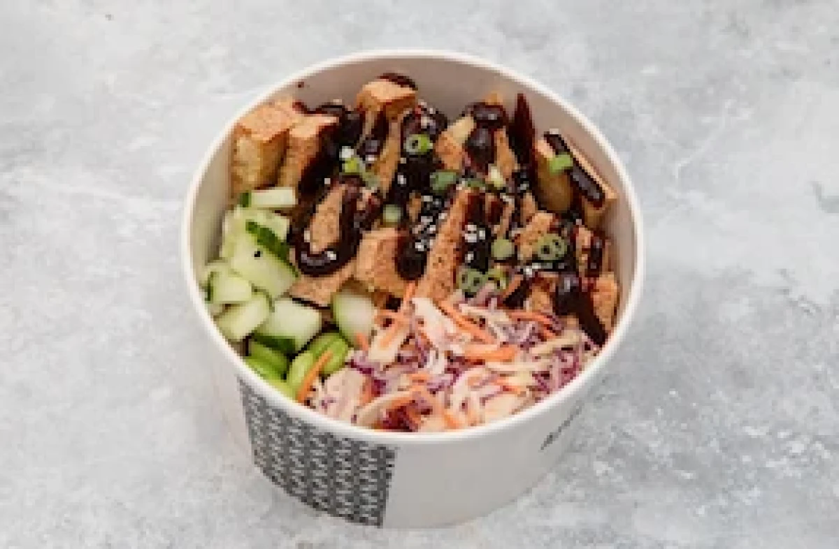 Vegan Hoisin Tofu Bowl