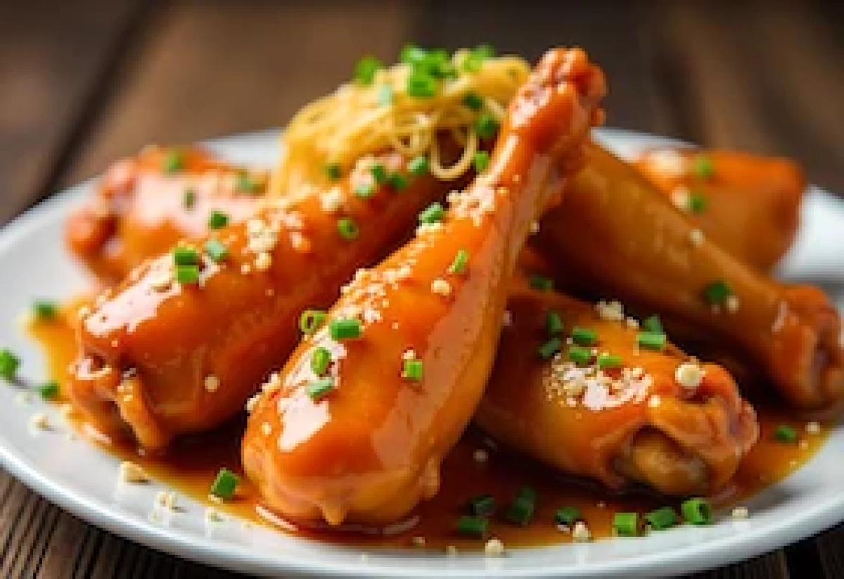 Hot Honey Wings (6 wings)